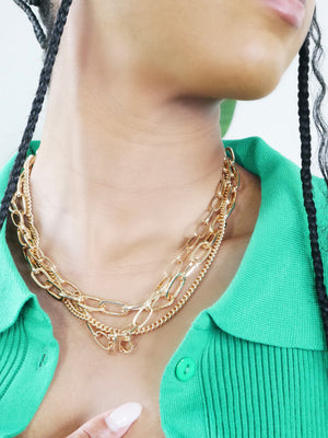 Chain on Chain Necklace