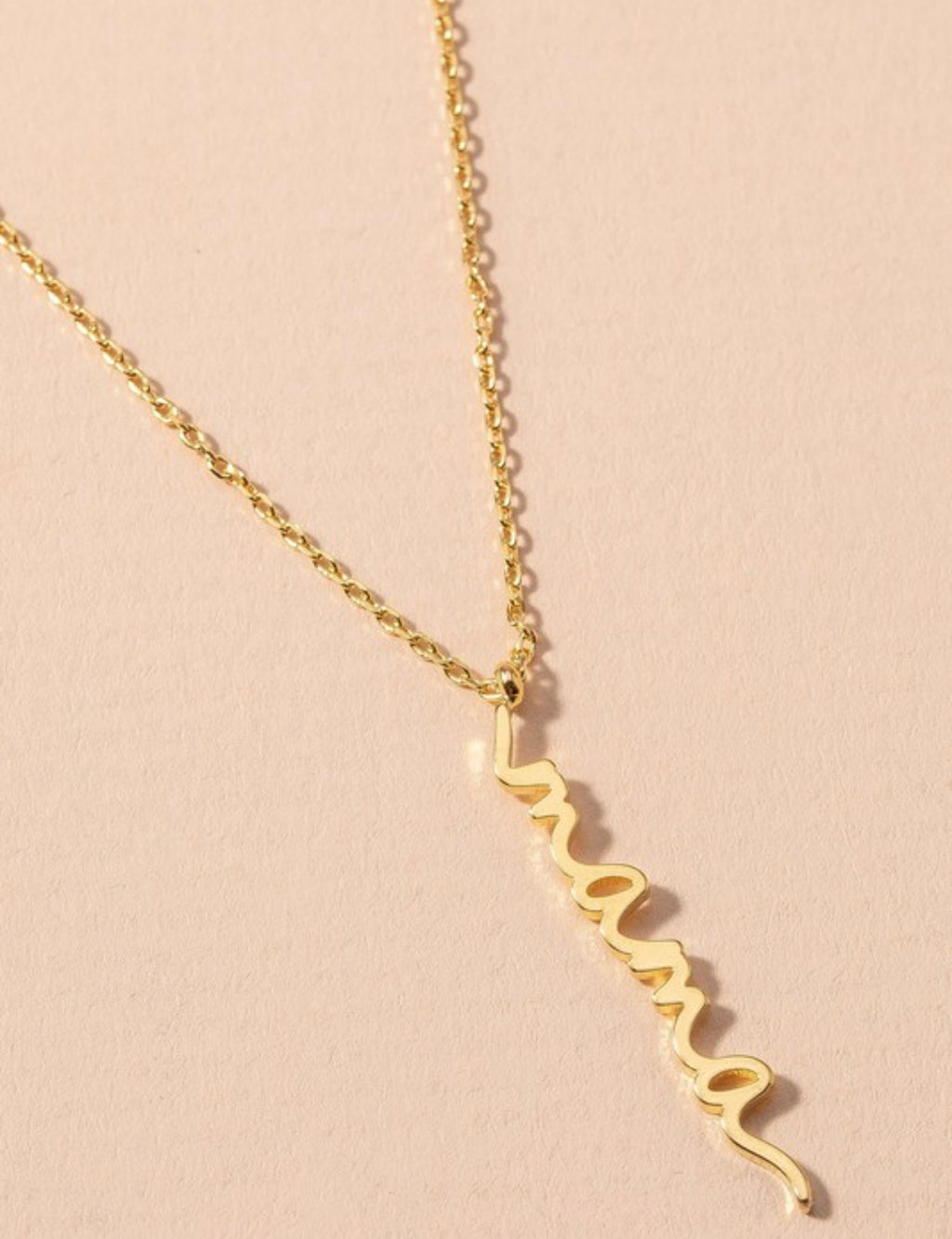 Mama Linear Necklace