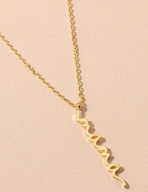 Mama Linear Necklace