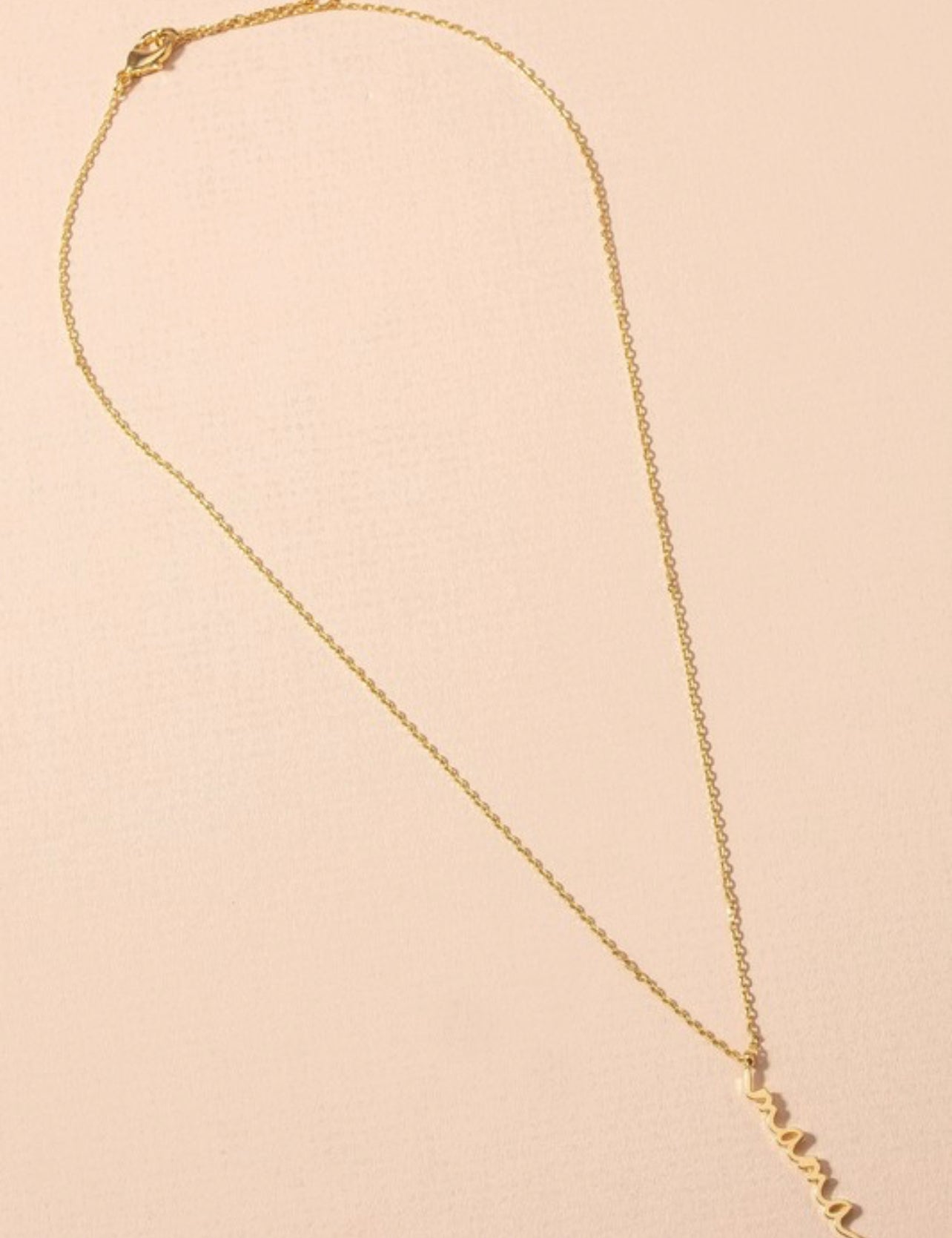 Mama Linear Necklace