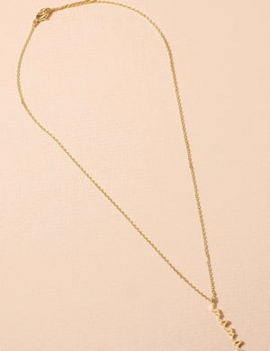 Mama Linear Necklace